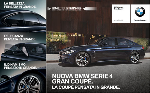 Nuova BMW serie 4